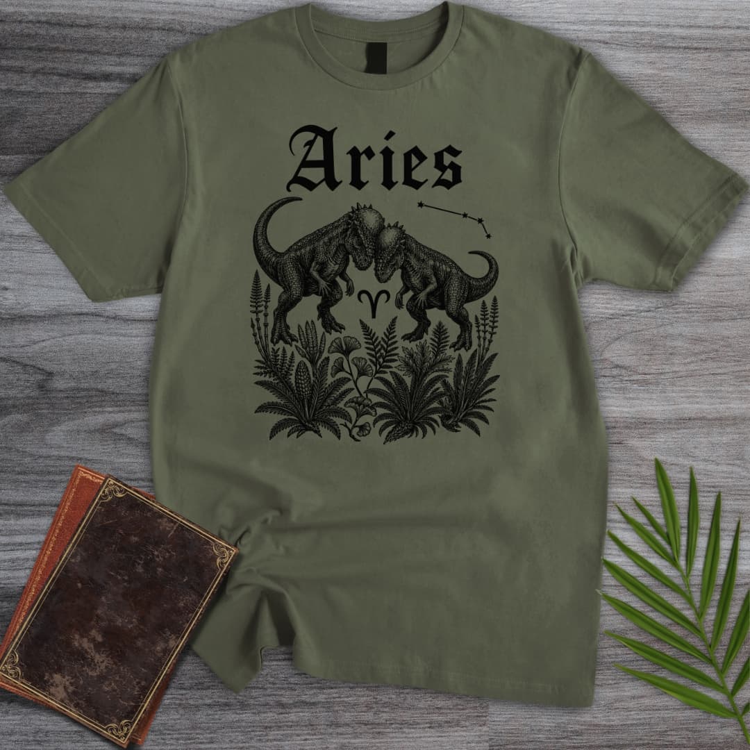 Horoscope: Aries Pachycephalosaurus T-Shirt