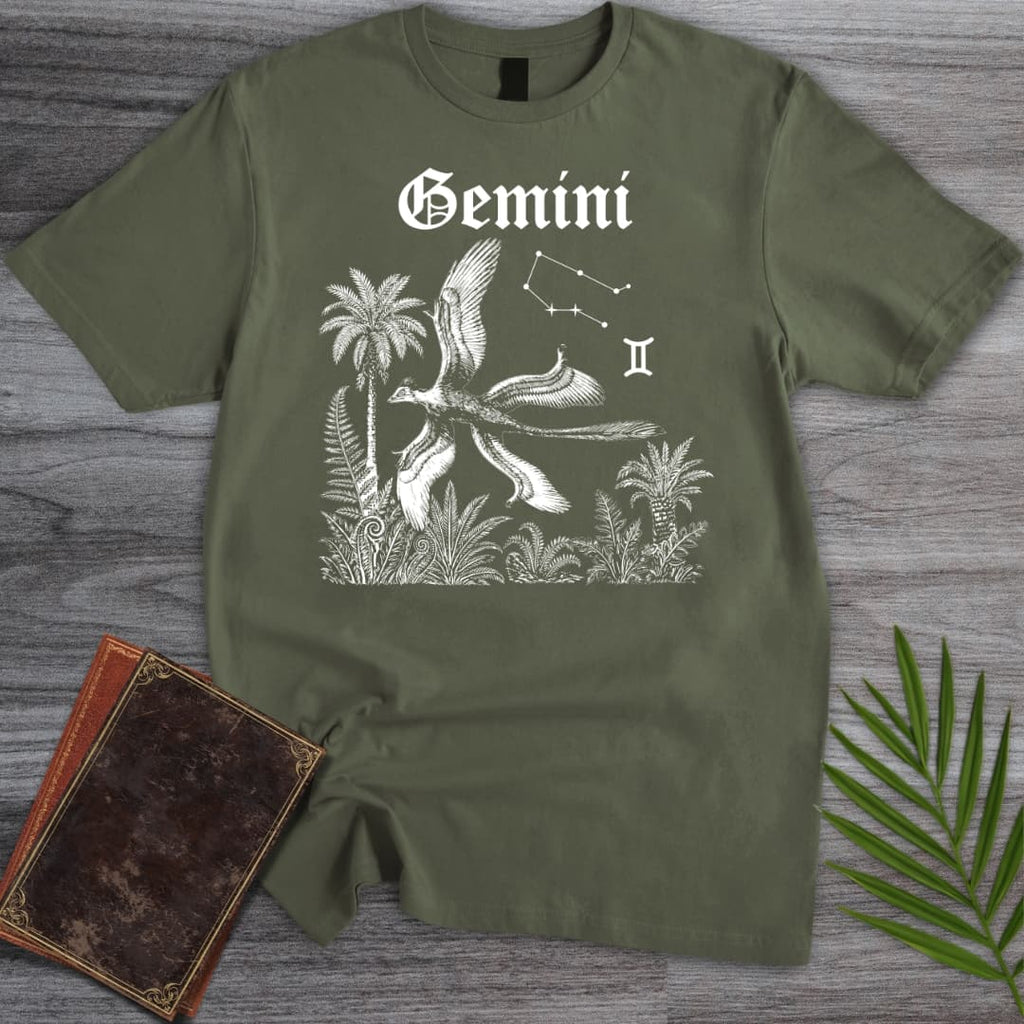 Horoscope: Gemini Microraptor T-Shirt