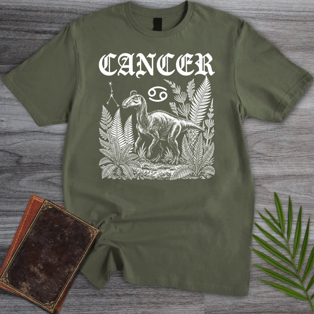 Horoscope: Maiasaura Cancer T-Shirt