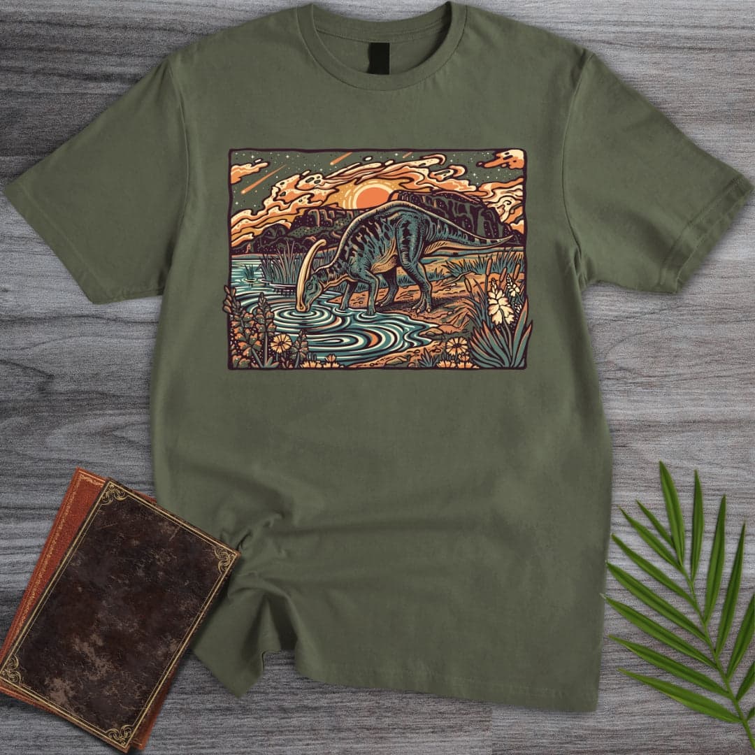 Into the Parasaurolophus Dream T-Shirt