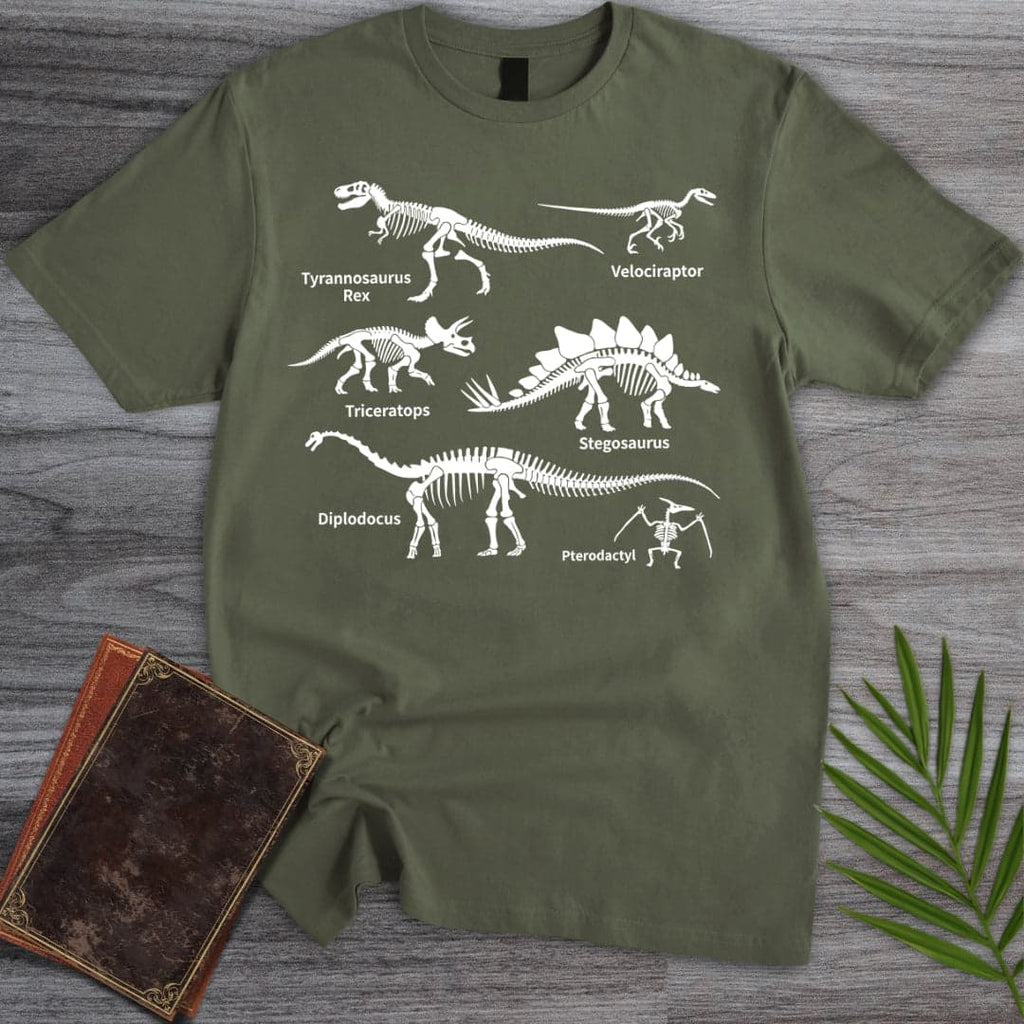 Minimalist Dino Education T-Shirt