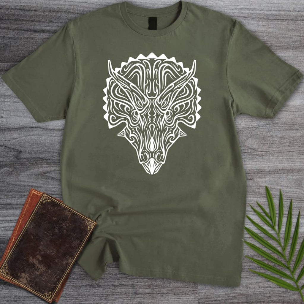 Minimalist Three-Horned-Face T-Shirt