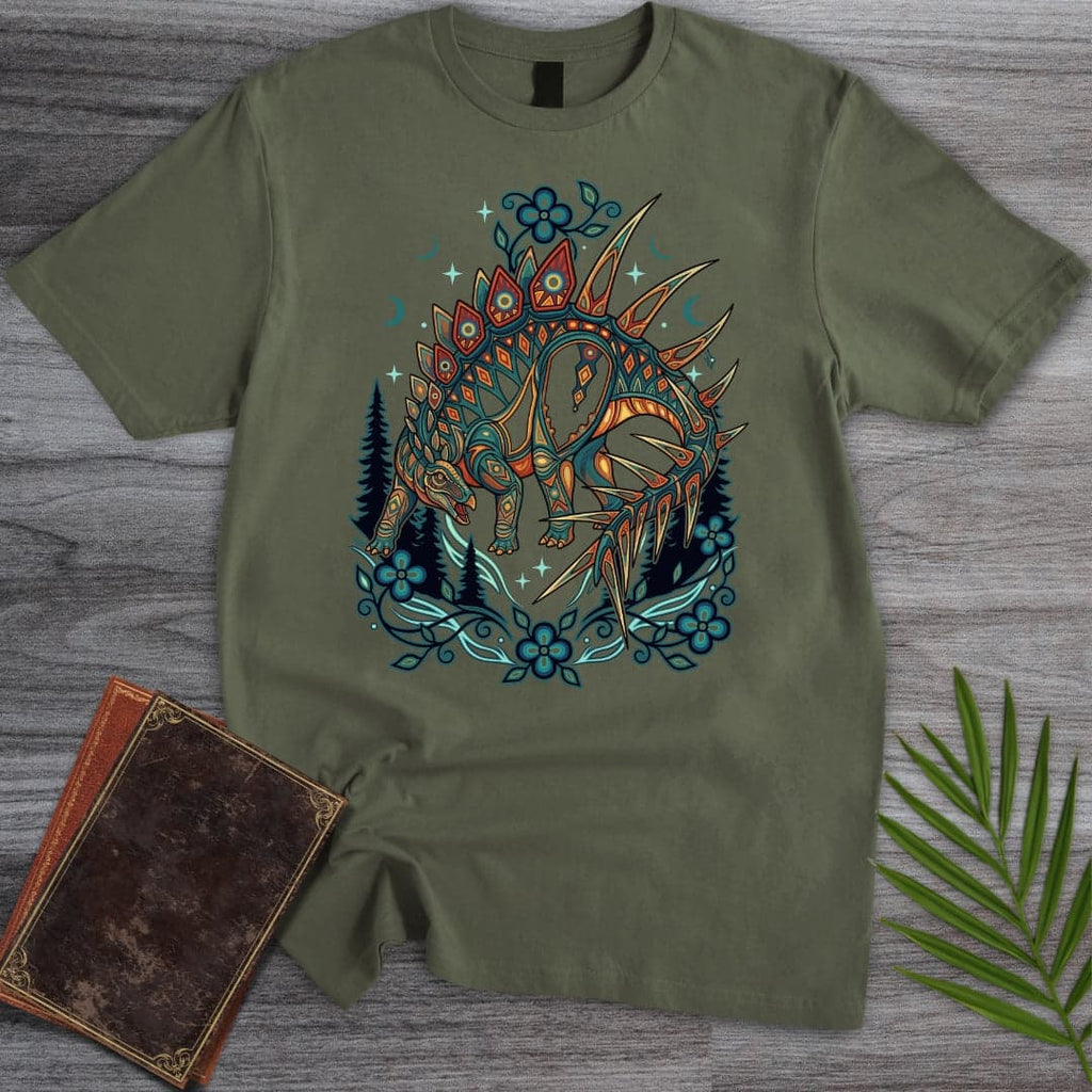 Miragaia: Cousin of Stegosaurus T-Shirt