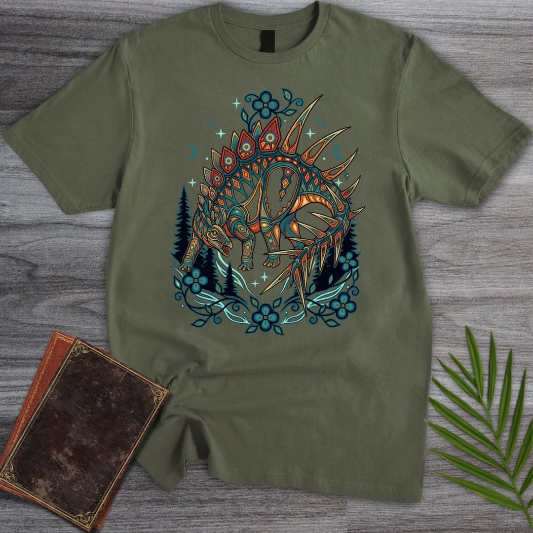 Miragaia: Cousin of Stegosaurus T-Shirt