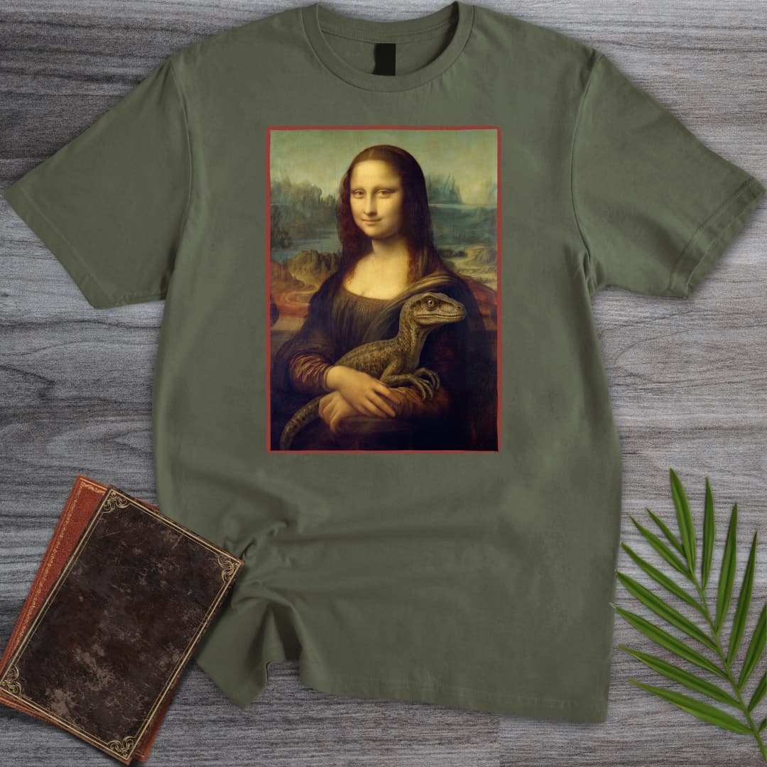 Mona Lisa Raptor T-Shirt