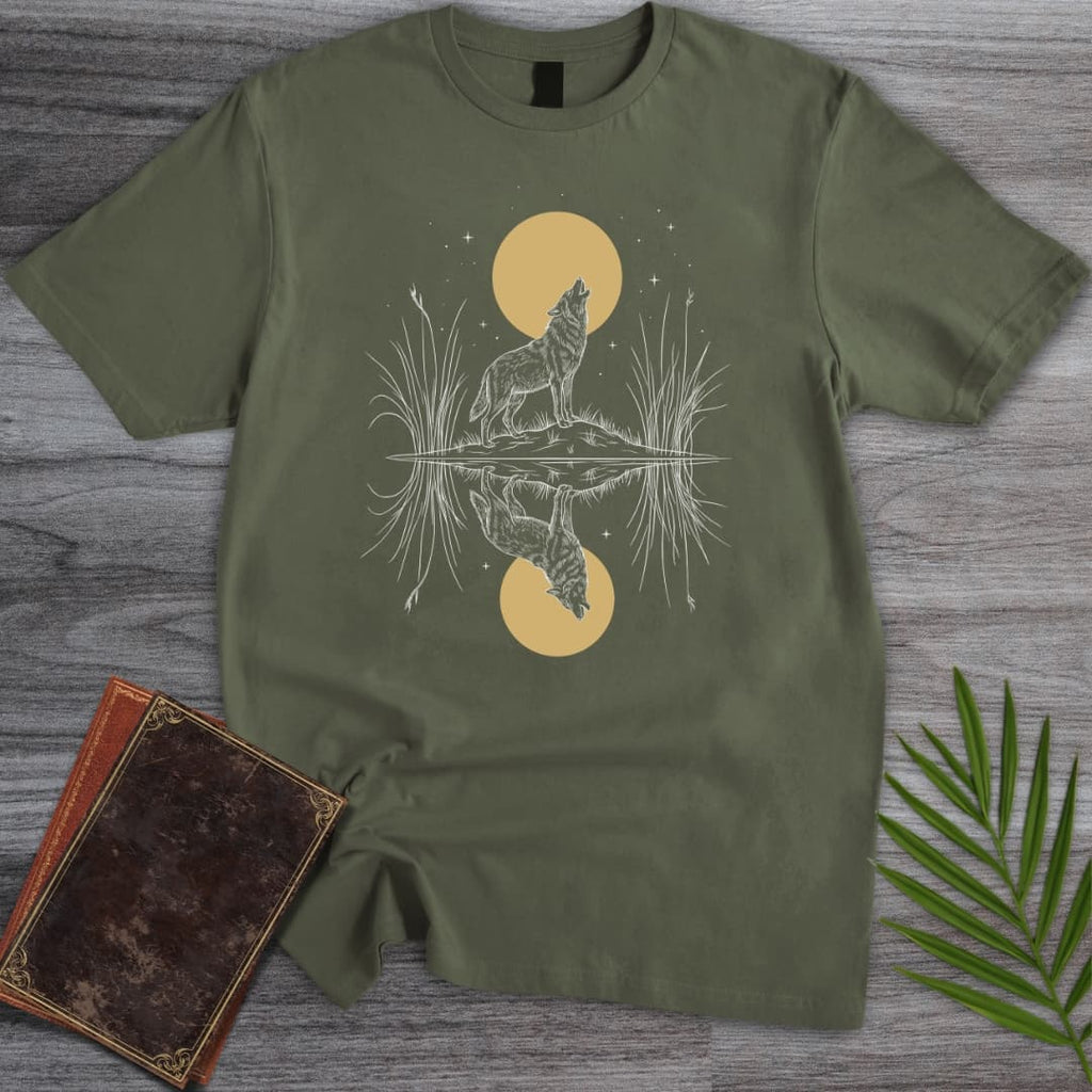 Moonlit Howl Wolf T-Shirt