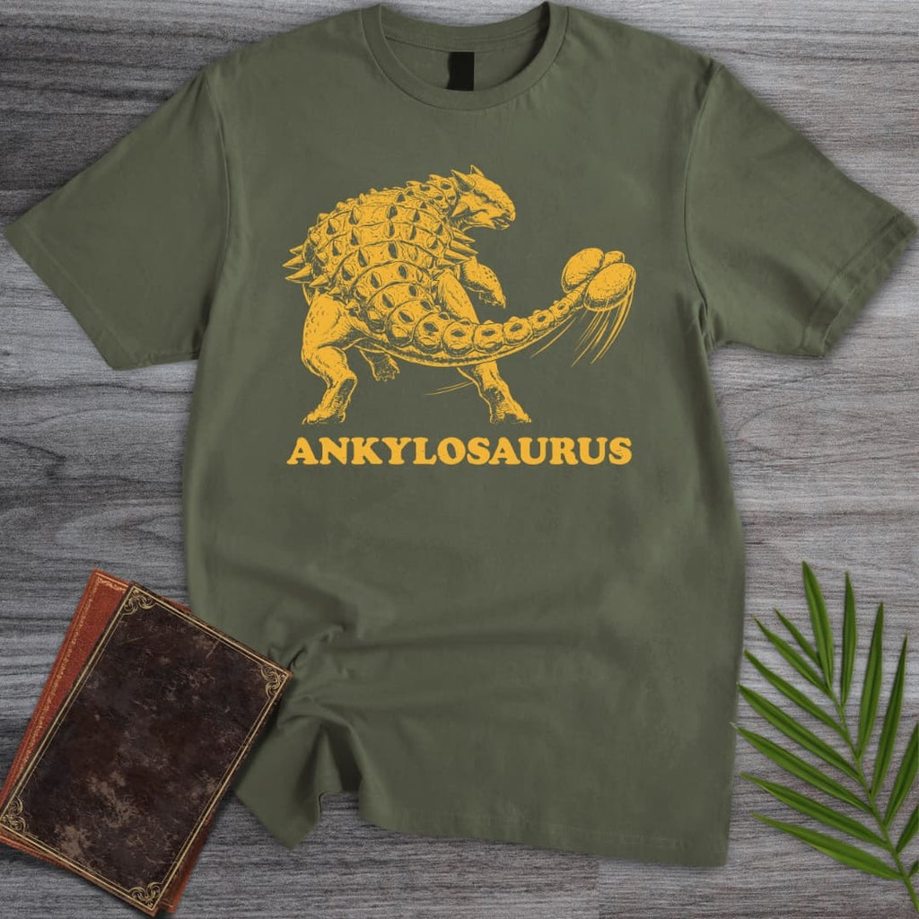 Old School Ankylosaurus T-Shirt