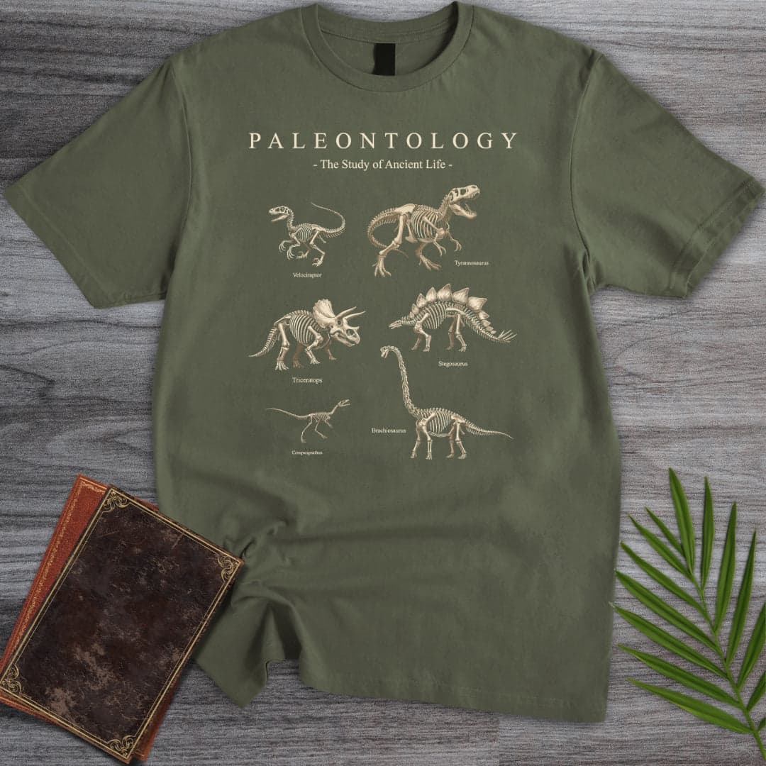 Paleontology Fossil Museum T-Shirt