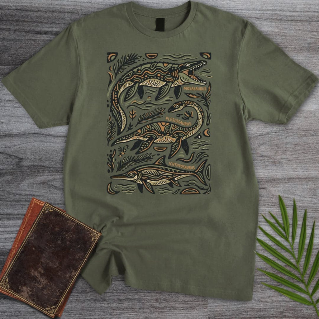 Prehistoric Deep Ocean Beasts T-Shirt