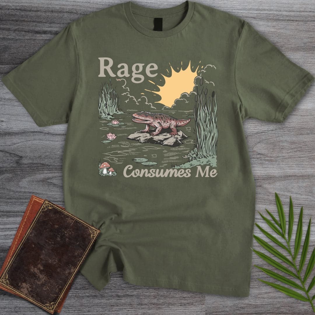 Rage Consumes Me Hynerpeton T-Shirt
