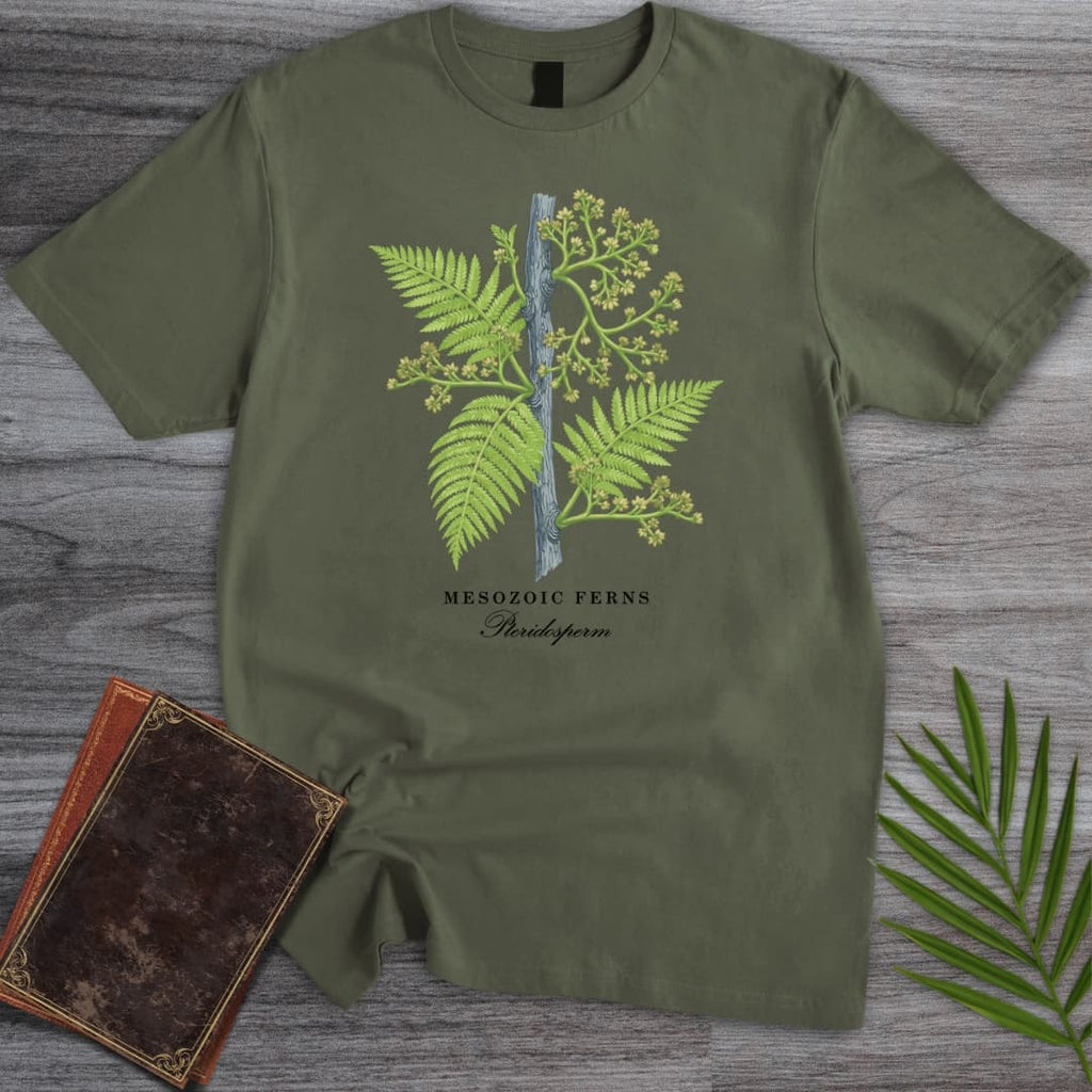 Scientific Mesozoic Ferns T-Shirt