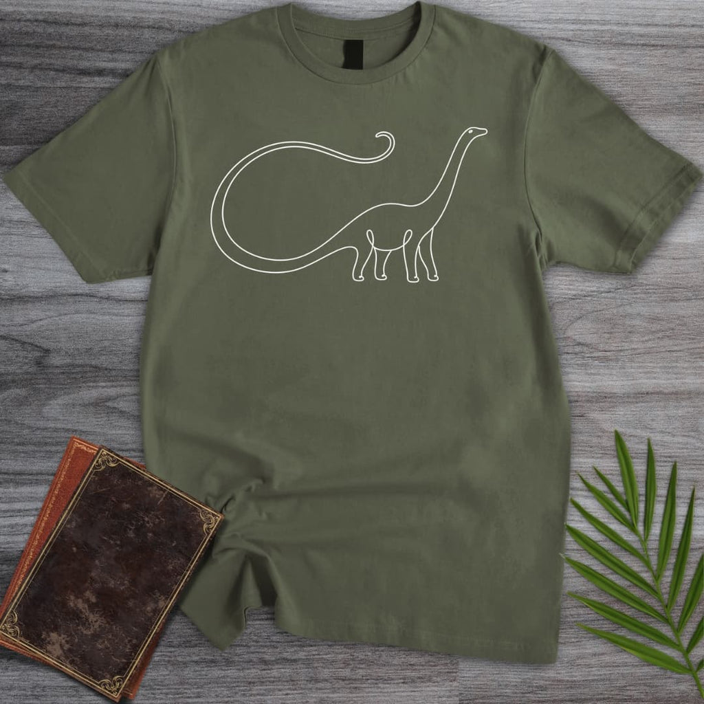 Single Stroke Diplodocus T-Shirt