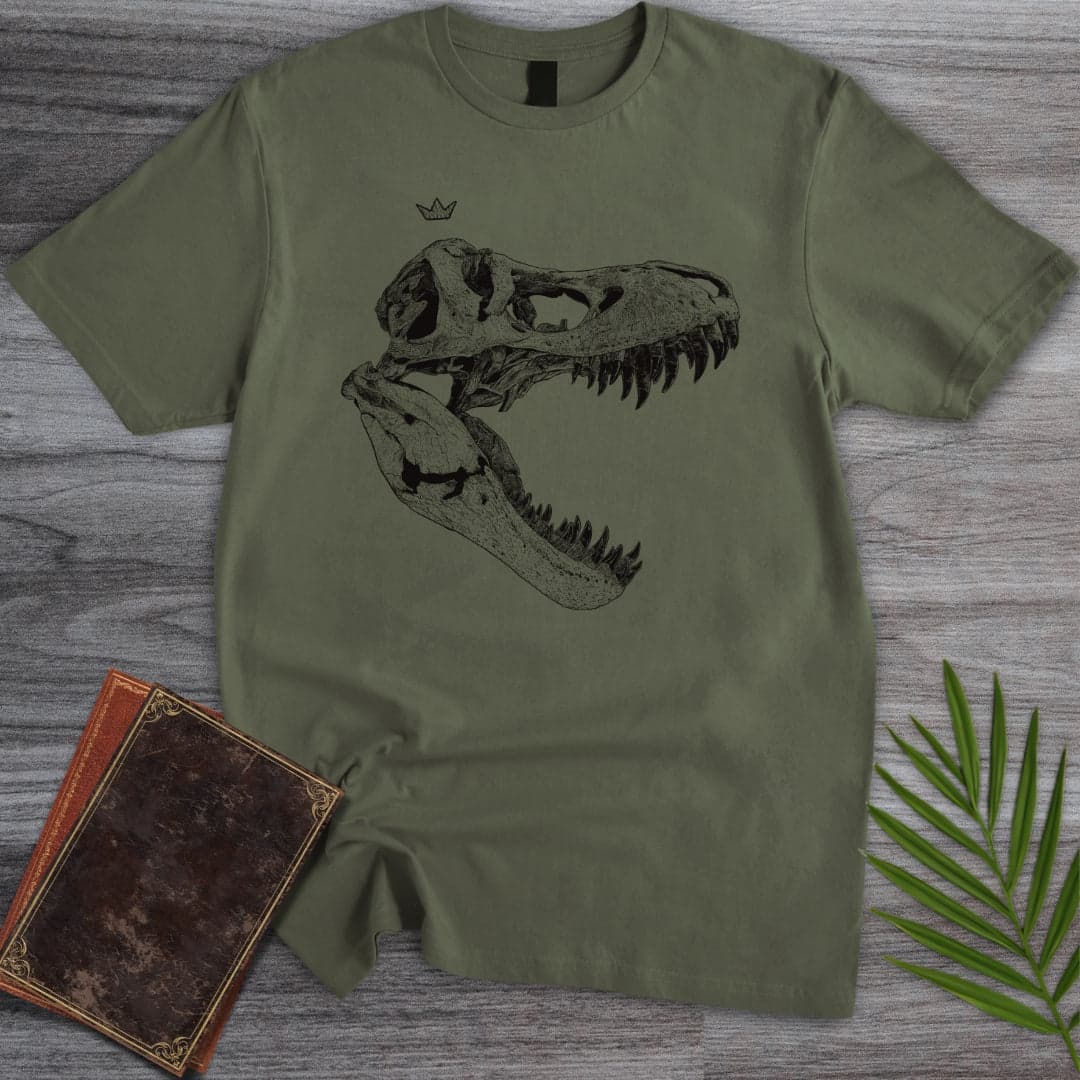T.rex Cretaceous Crowned King T-Shirt