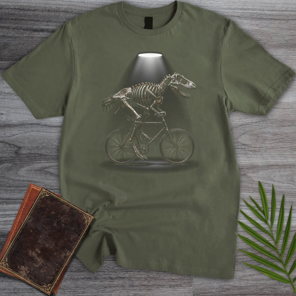 T.rex Fossil Biker T-Shirt