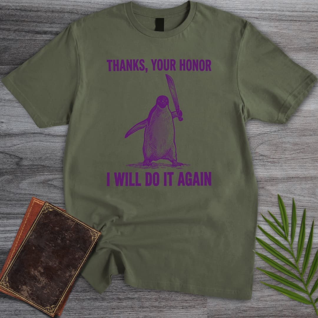 The Criminal Penguin T-Shirt