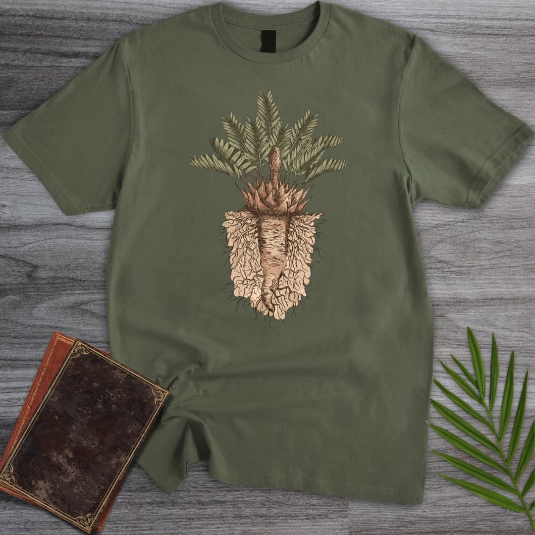 Vintage Cycad Paleobotany T-Shirt
