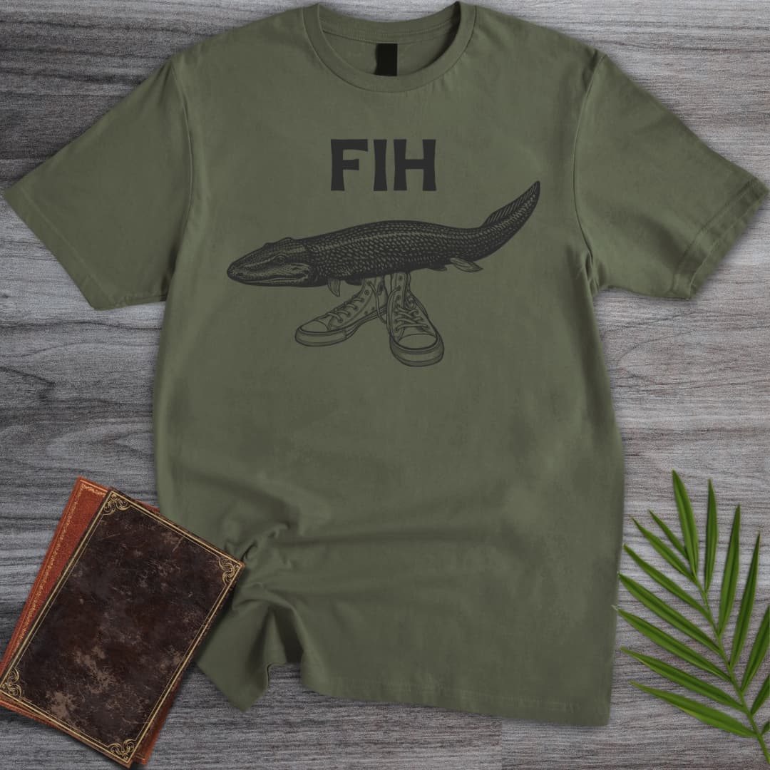 Walking Devonian Fih T-Shirt