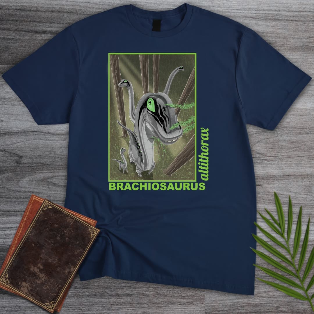 Brachiosaurus - Ancient Forest Shadow T-Shirt