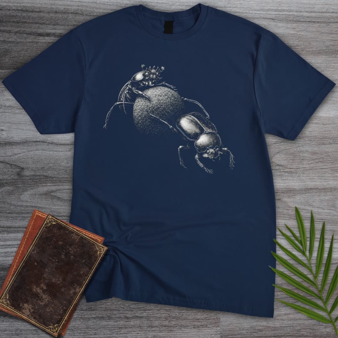 Dung Beetle Poop Pushers T-Shirt