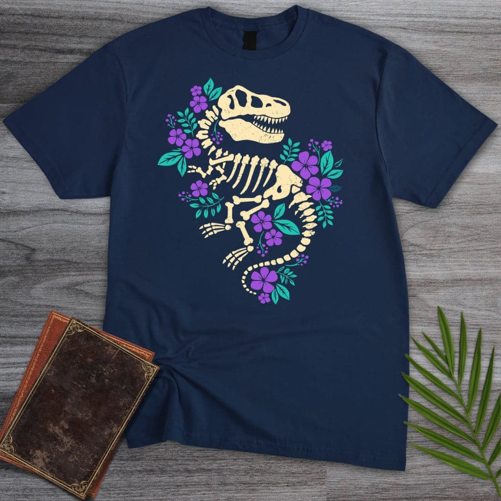 Floral T.rex Fossil T-Shirt