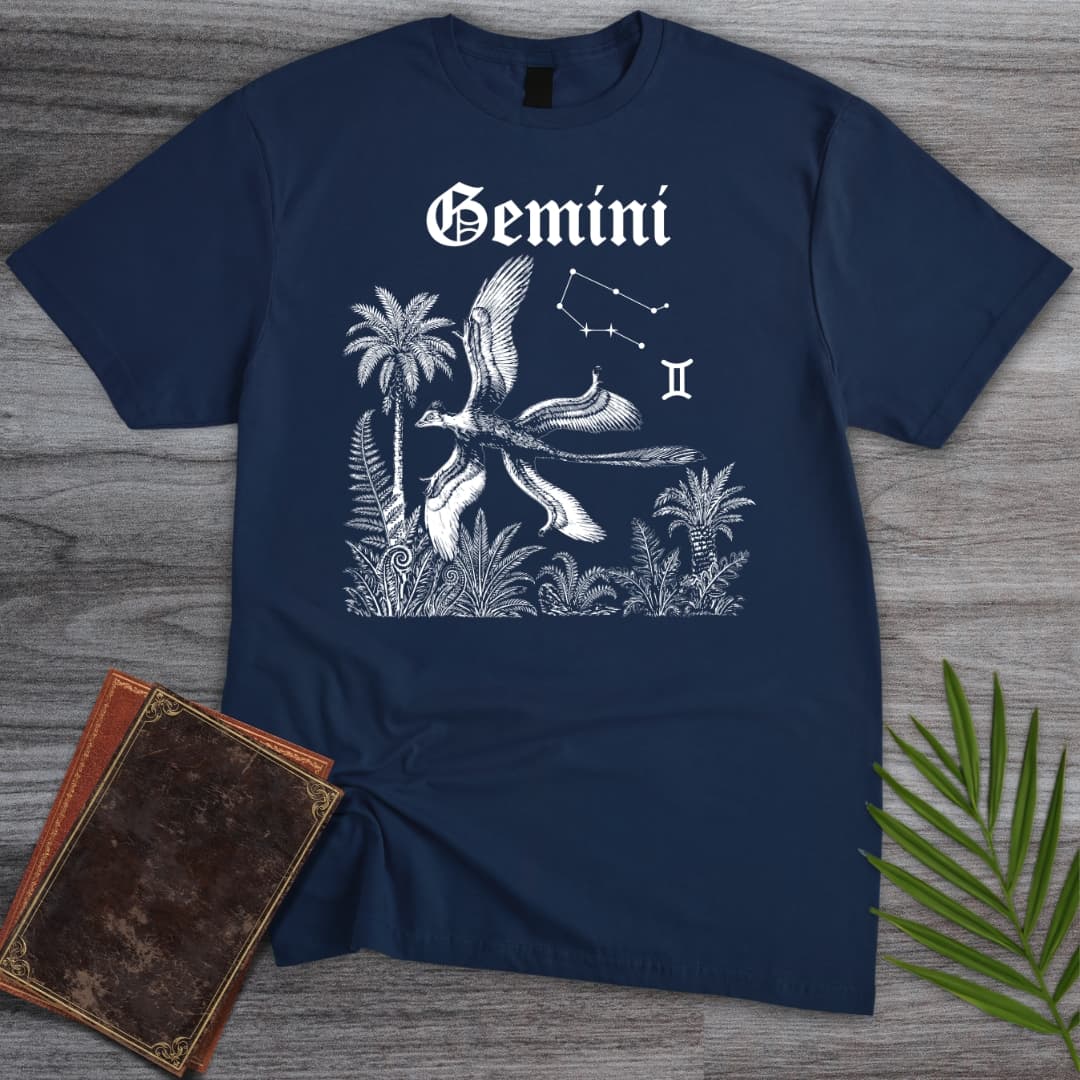 Horoscope: Gemini Microraptor T-Shirt