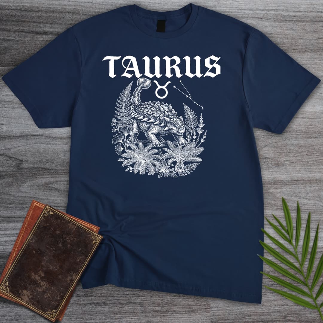 Horoscope Taurus Ankylosaurus T-Shirt