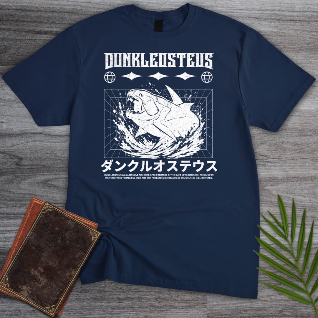 Japanese Dunkleosteus Streetwear T-Shirt