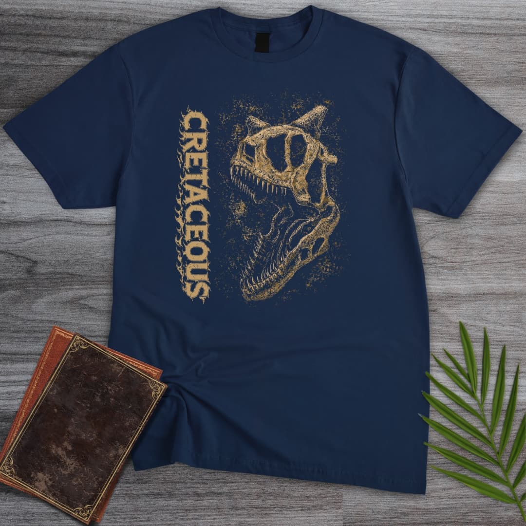 Metal Cretaceous Carnotaurus T-Shirt