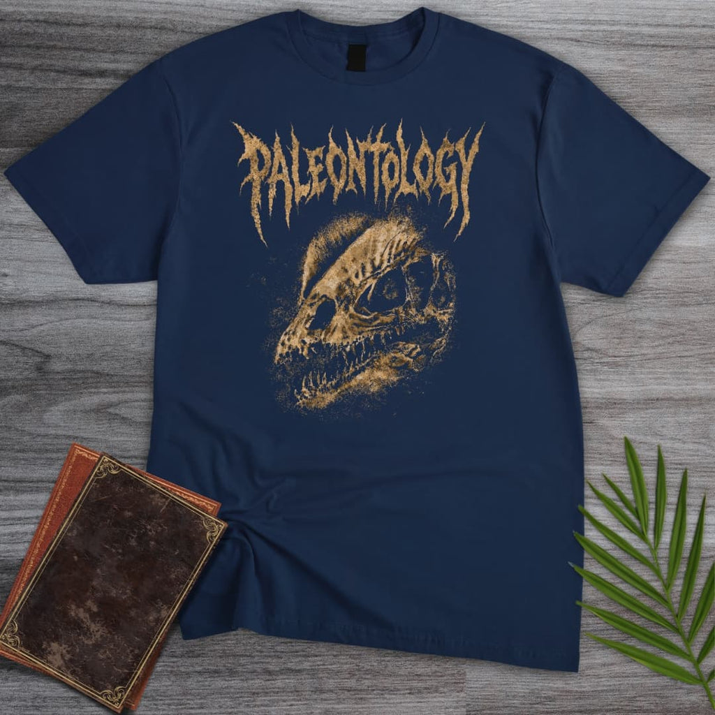 Metal Jurassic Dilophosaurus T-Shirt