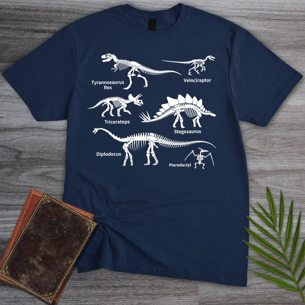 Minimalist Dino Education T-Shirt