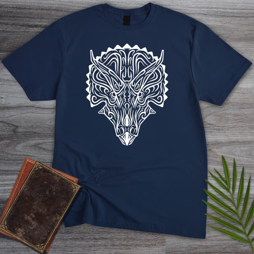 Minimalist Three-Horned-Face T-Shirt