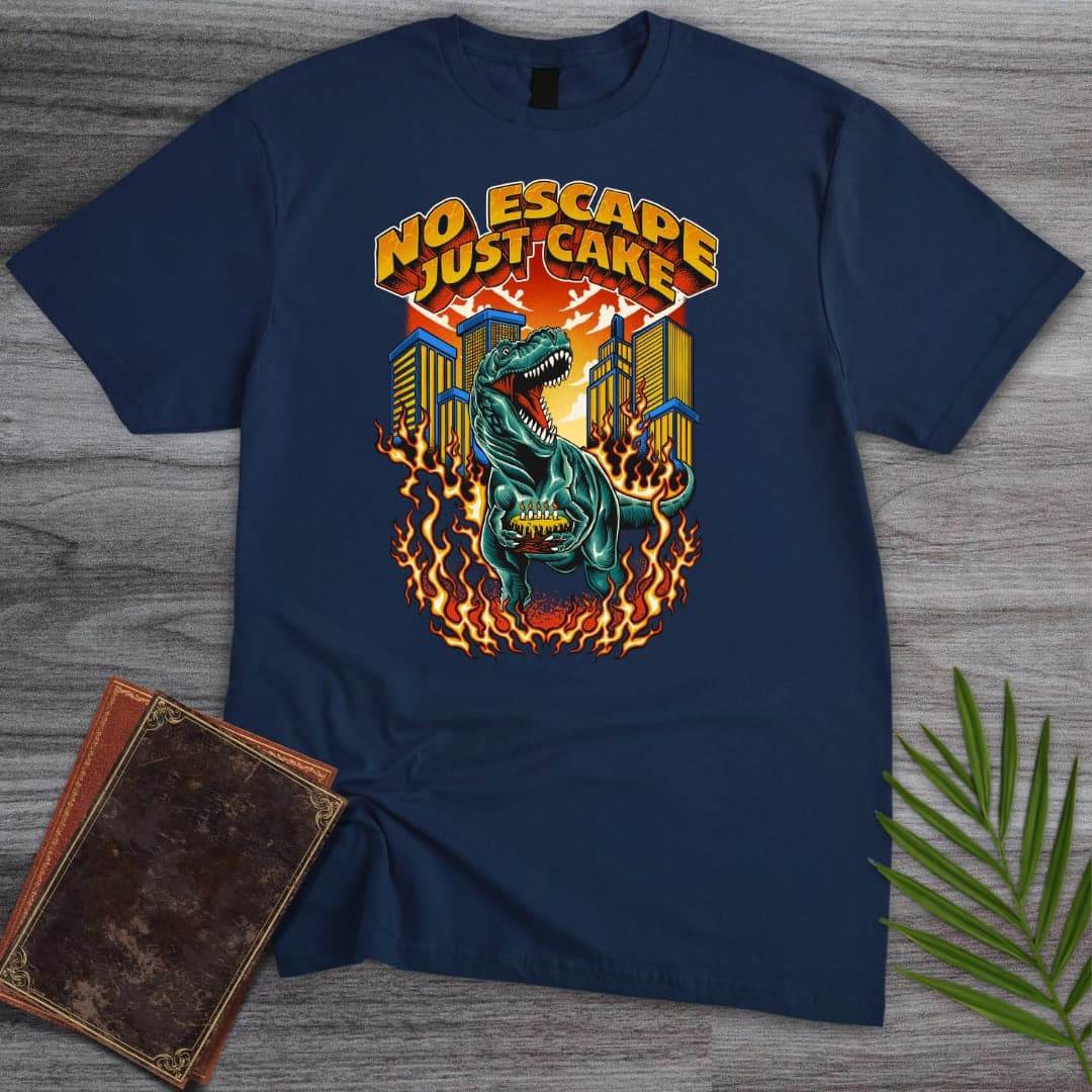 No Escape Just Cake T.rex T-Shirt