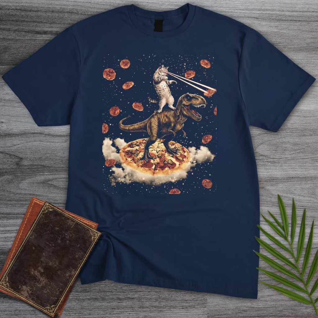 Prehistoric Pepperoni Chaos T-Shirt