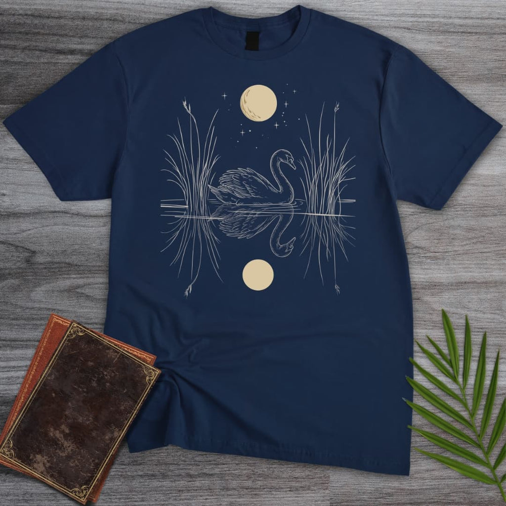 Silver Glide Swan T-Shirt