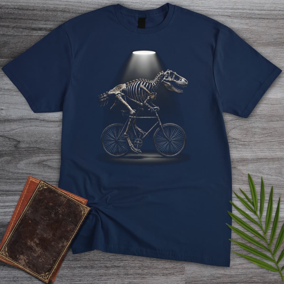 T.rex Fossil Biker T-Shirt