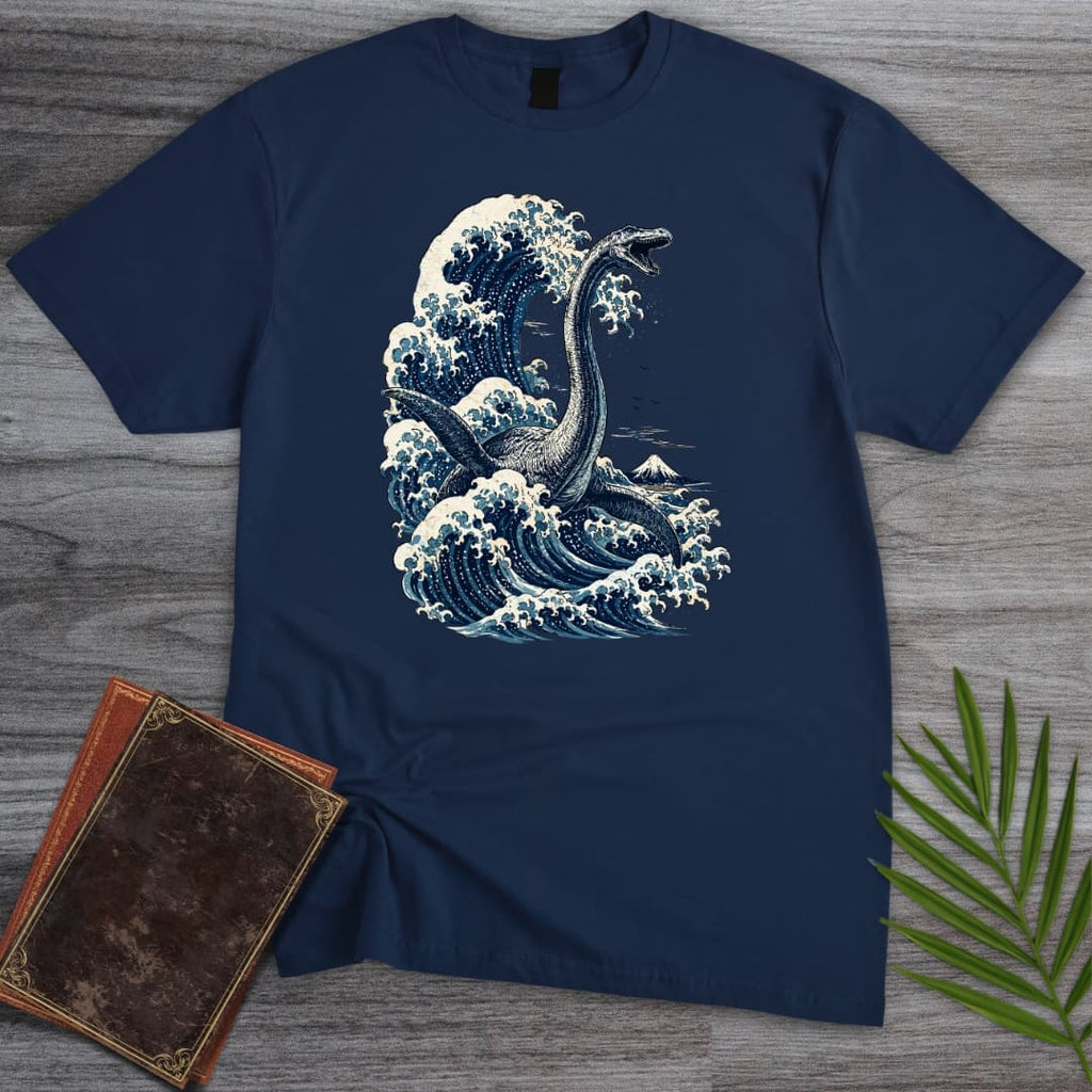 The Great Plesiosaurus Wave T-Shirt