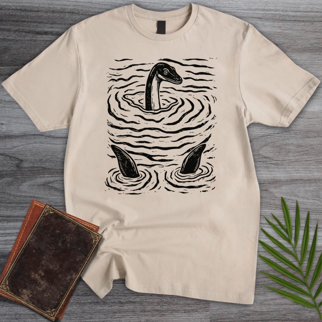 A Simple Plesiosaurus Swim T-Shirt