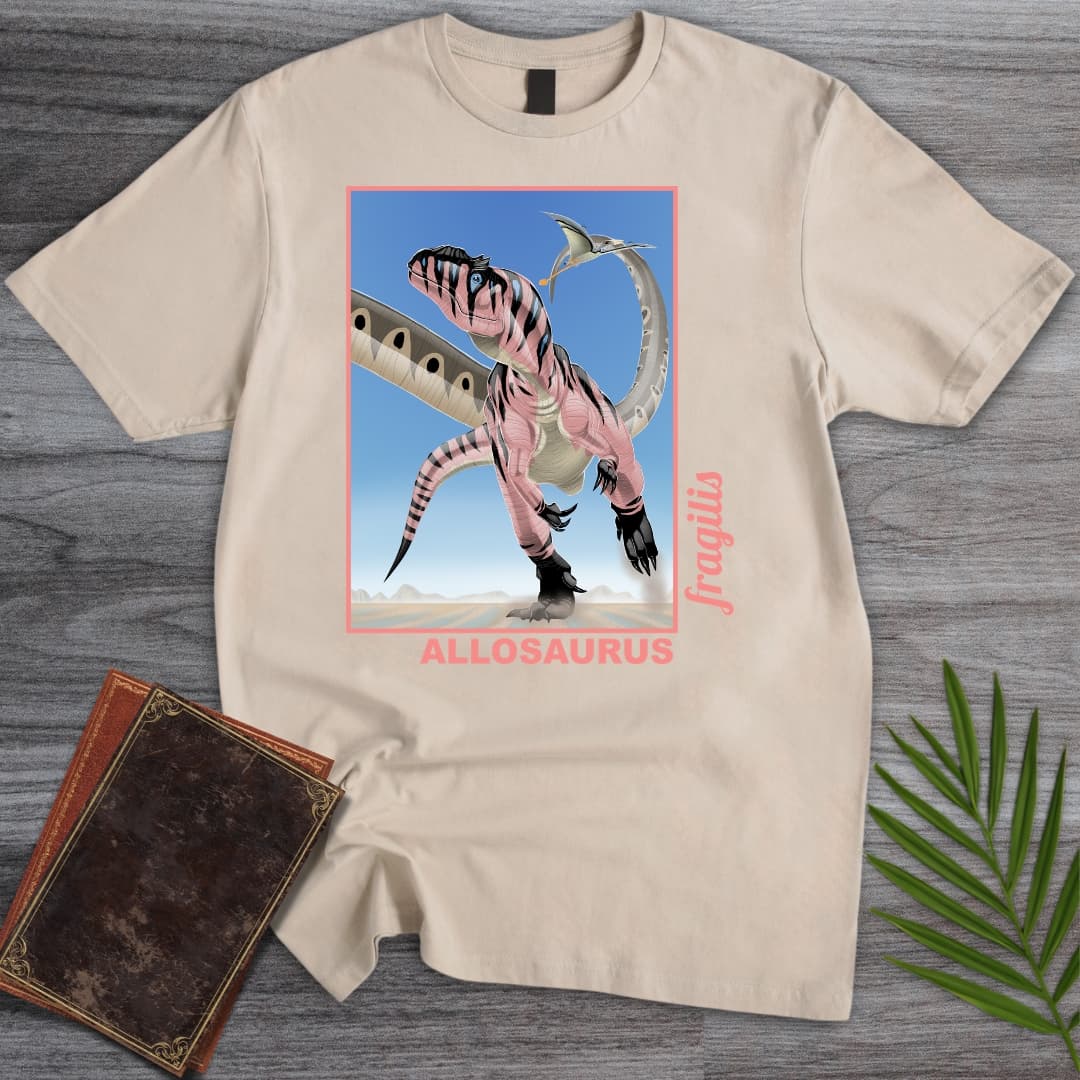 Allosaurus - Desert Phantom Stripe T-Shirt