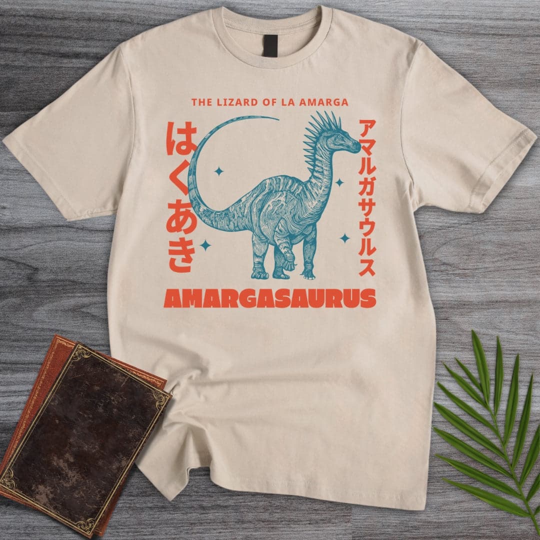 Amargasaurus Japanese Vintage T-Shirt