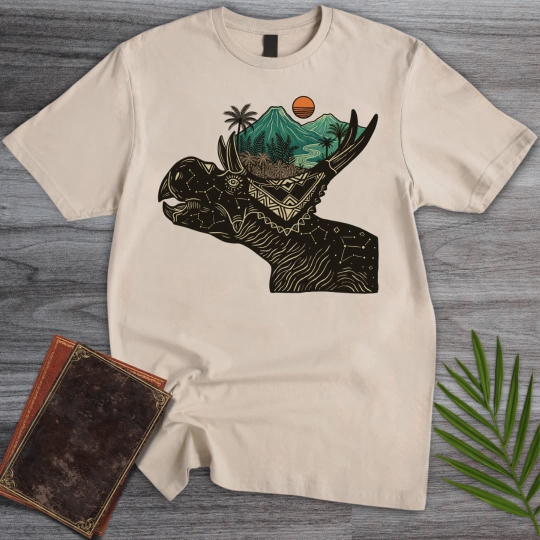 Ancient  Diabloceratops Wisdom T-Shirt