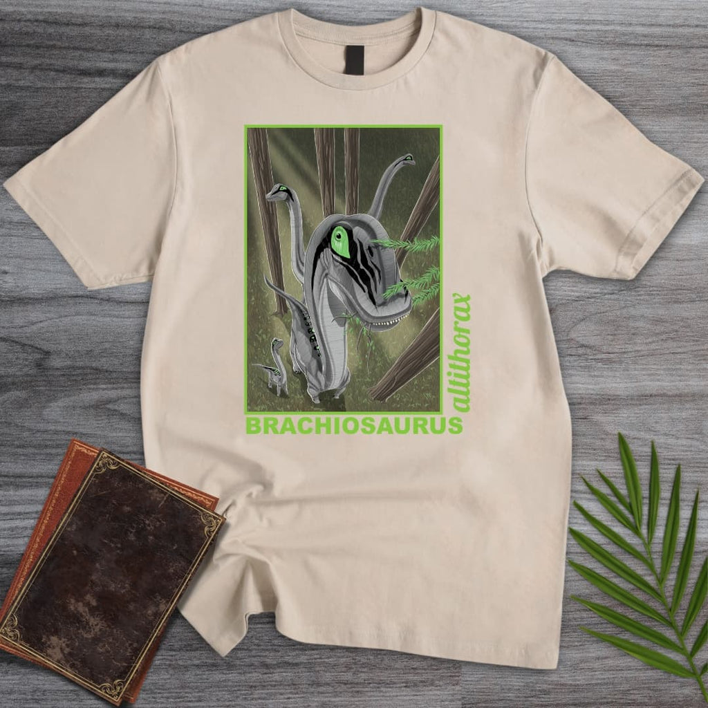Brachiosaurus - Ancient Forest Shadow T-Shirt