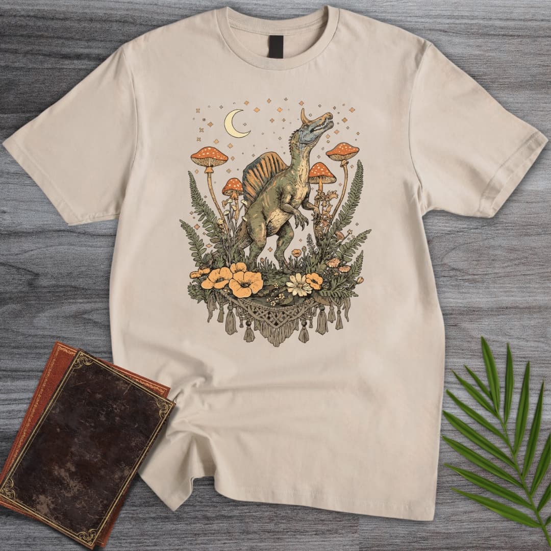 Cottagecore Spinosaurus Mirabilis T-Shirt