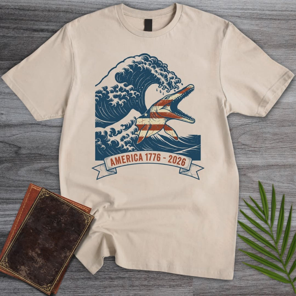 Great Wave Mosasaur Americas 250th