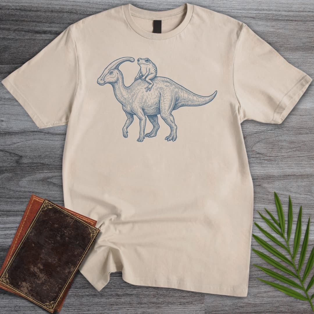 Herald Frog Parasaurolophus T-Shirt
