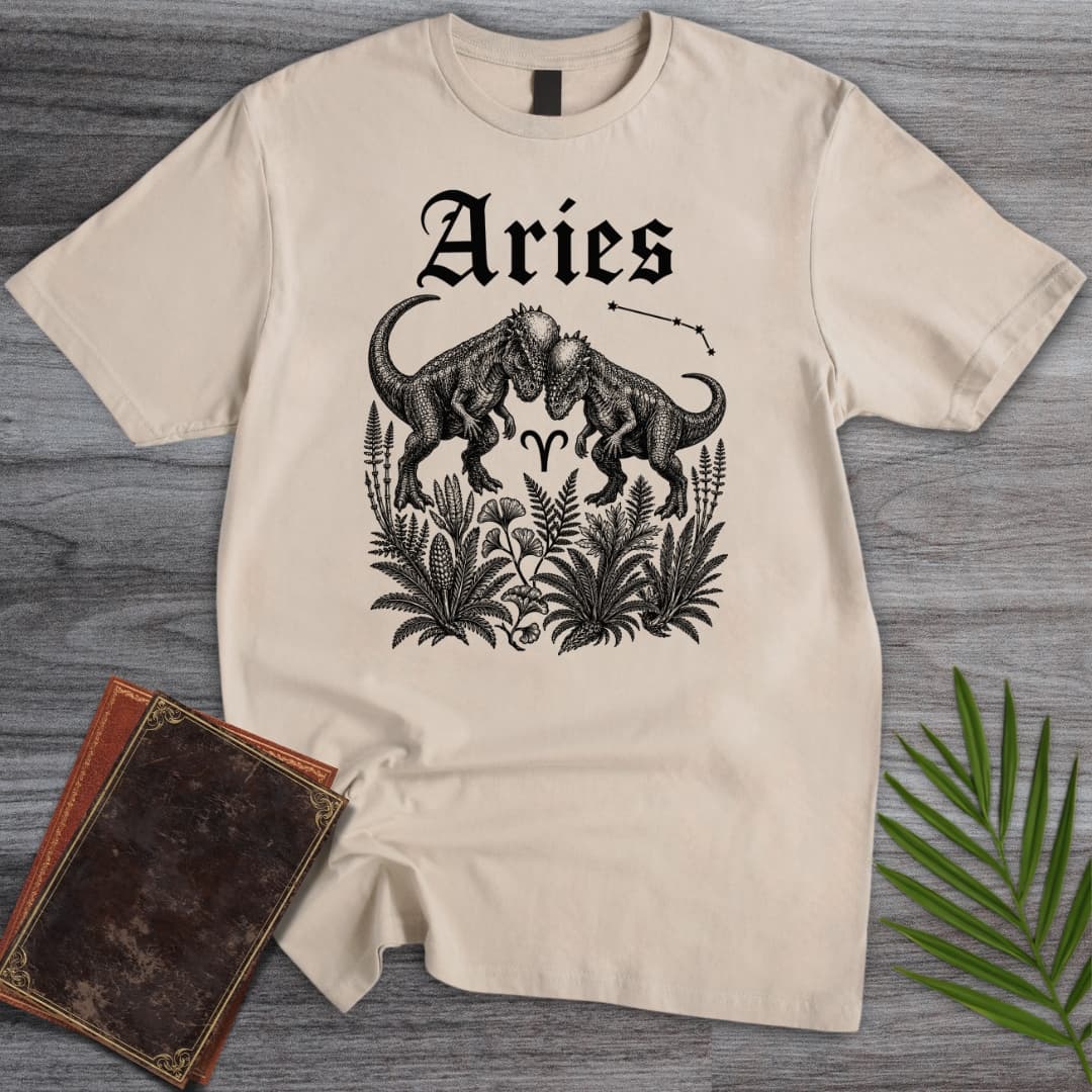 Horoscope: Aries Pachycephalosaurus T-Shirt
