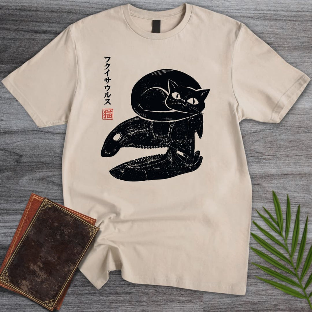Japanese Cat & Fossil T-Shirt