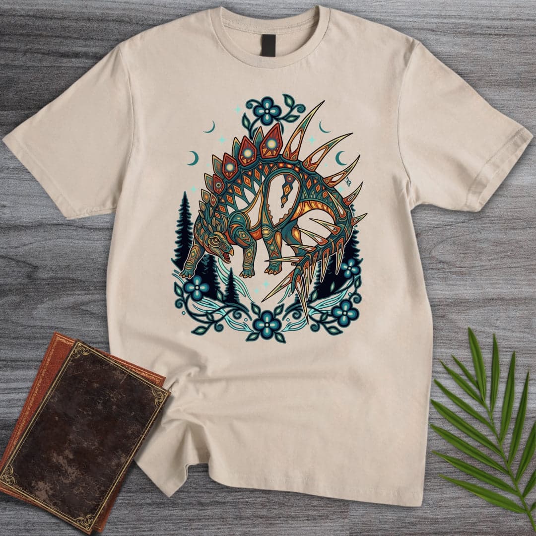 Miragaia: Cousin of Stegosaurus T-Shirt
