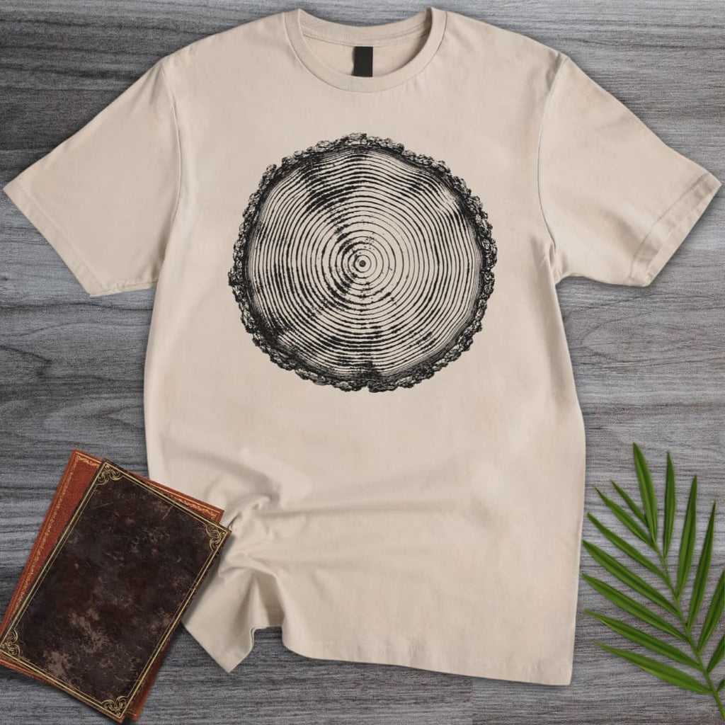 Natural Time Tree Ring T-Shirt