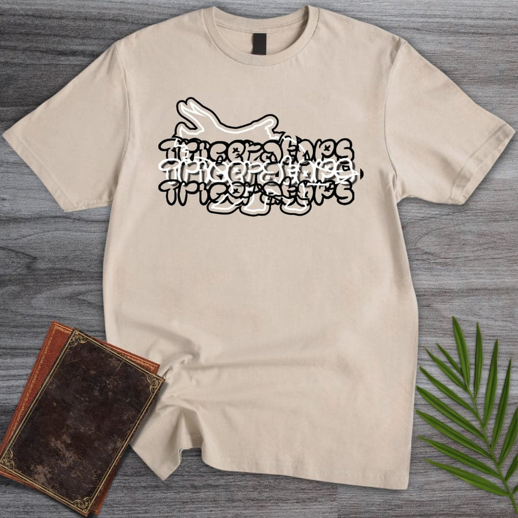 Neon Bones Triceratops T-Shirt