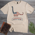 Patriotic Brachiosaurus Americas 250th T-Shirt